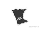 Minnesota Home Vinyl Sticker