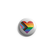 Button - Inclusive Pride Heart