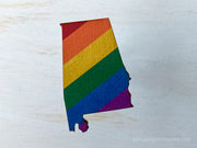 Alabama Pride Ornament Magnet