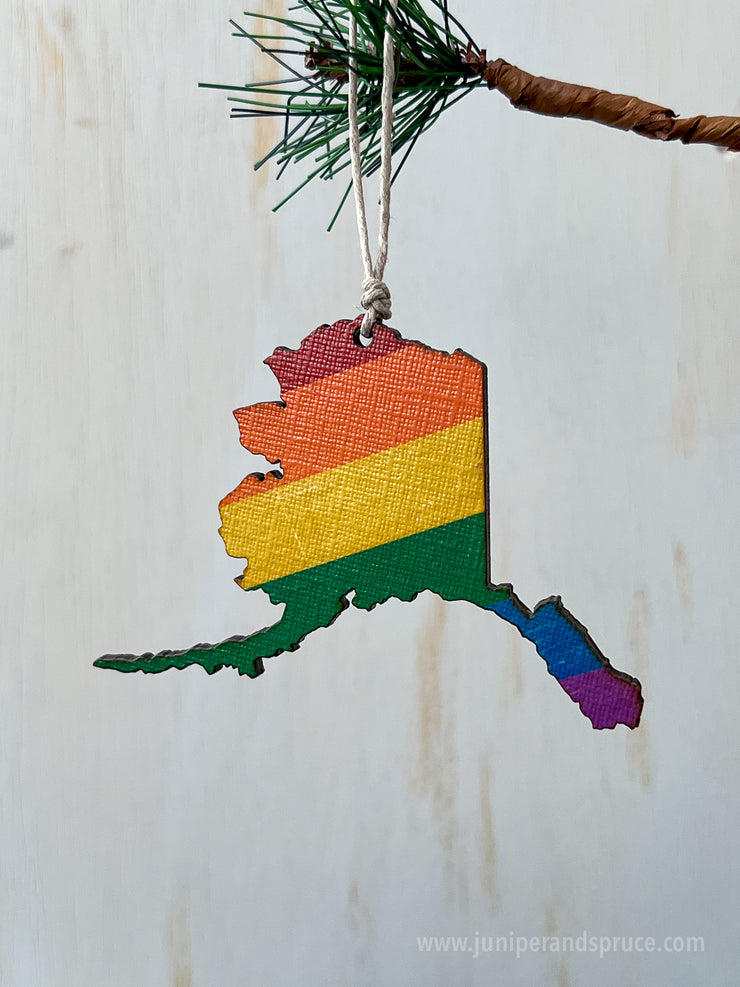 Alaska Pride Ornament Magnet