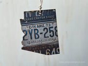 Arizona Vintage License Plate Ornament Magnet