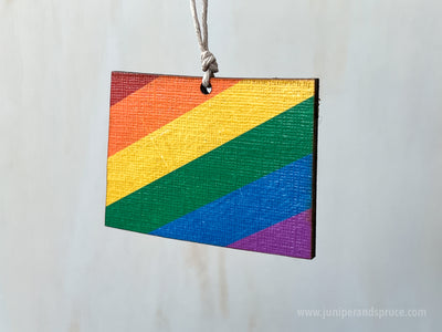 Colorado Pride Ornament Magnet