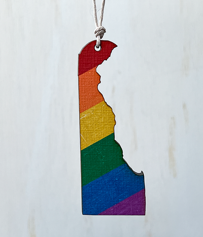 Delaware Pride Ornament Magnet