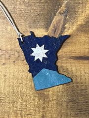 Minnesota State Flag Ornament Magnet