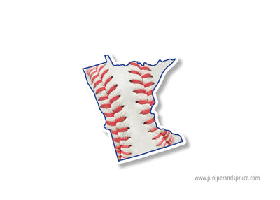 Minnesota Baseball Vinyl Sticker