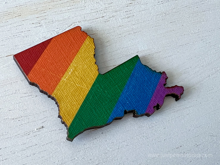 Louisiana Pride Ornament Magnet