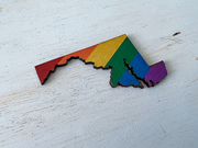 Maryland Pride Ornament Magnet