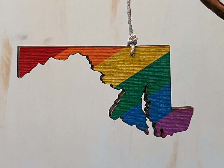 Maryland Pride Ornament Magnet