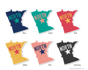 Minnesota North Star Vinyl Sticker