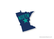 Minnesota North Star Vinyl Sticker