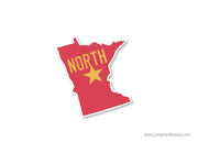 Minnesota North Star Vinyl Sticker