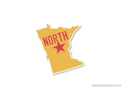 Minnesota North Star Vinyl Sticker