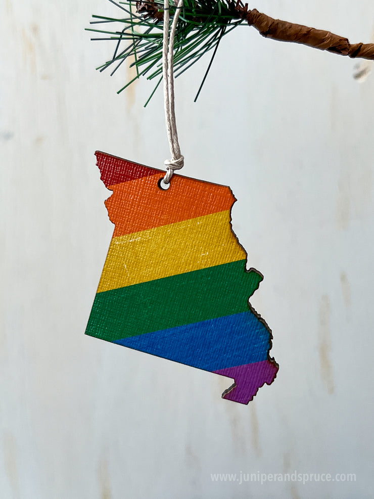 Missouri Pride Ornament Magnet