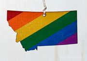 Montana Pride Ornament Magnet