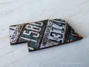 Nebraska Vintage License Plate Ornament Magnet