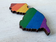 New Jersey Pride Ornament Magnet