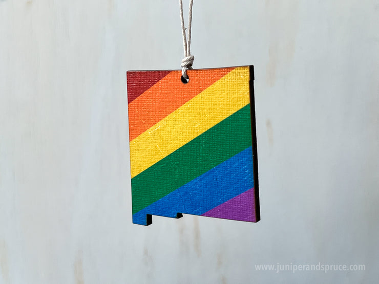 New Mexico Pride Ornament Magnet