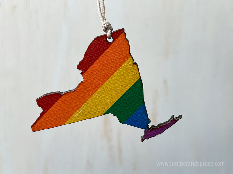 New York Pride Ornament Magnet