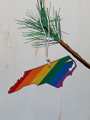 North Carolina Pride Ornament Magnet