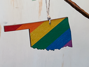 Oklahoma Pride Ornament Magnet