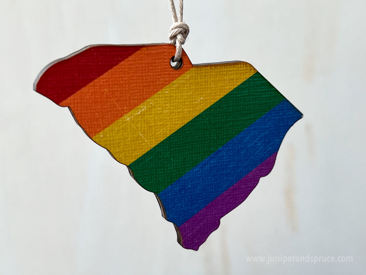 South Carolina Pride Ornament Magnet