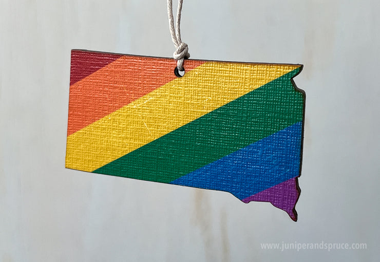 South Dakota Pride Ornament Magnet
