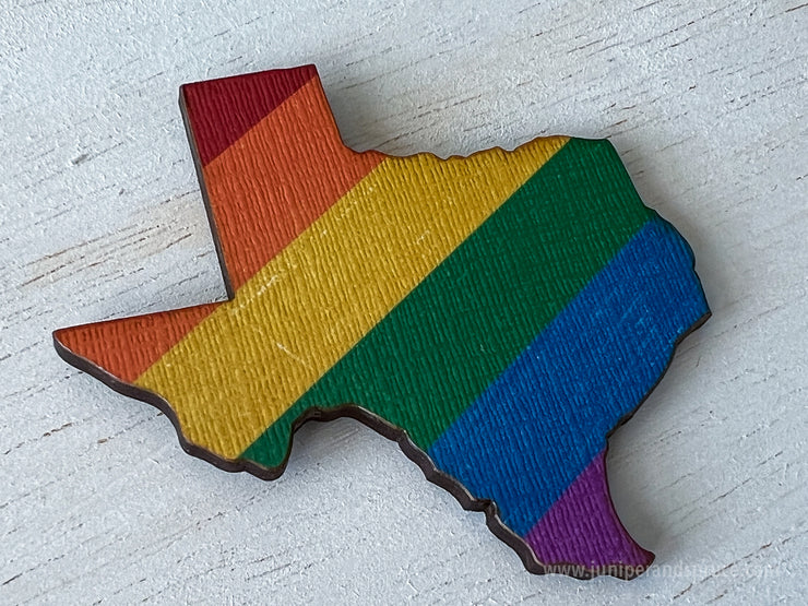 Texas Pride Ornament Magnet