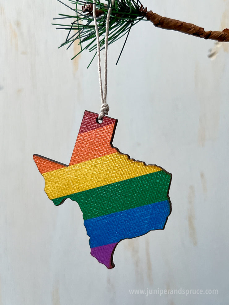 Texas Pride Ornament Magnet
