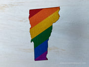 Vermont Pride Ornament Magnet