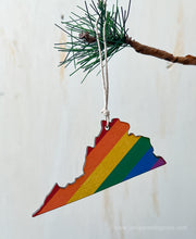 Virginia Pride Ornament Magnet