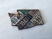 Washington Vintage License Plate Ornament Magnet