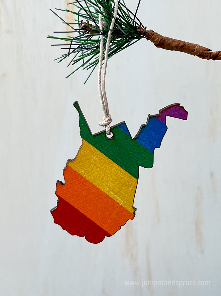 West Virginia Pride Ornament Magnet