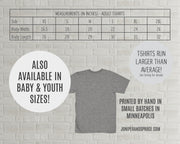 Adult T-Shirt - Talk To Me Gray Duck