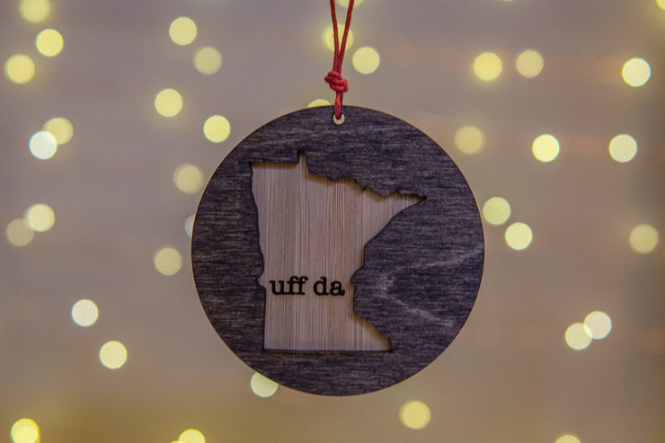 Minnesota Wooden Ornament (Multiple Styles)