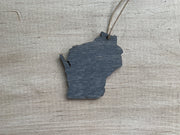 Wisconsin Buffalo Plaid Ornament