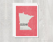 Greeting Card - Minnesota Nice