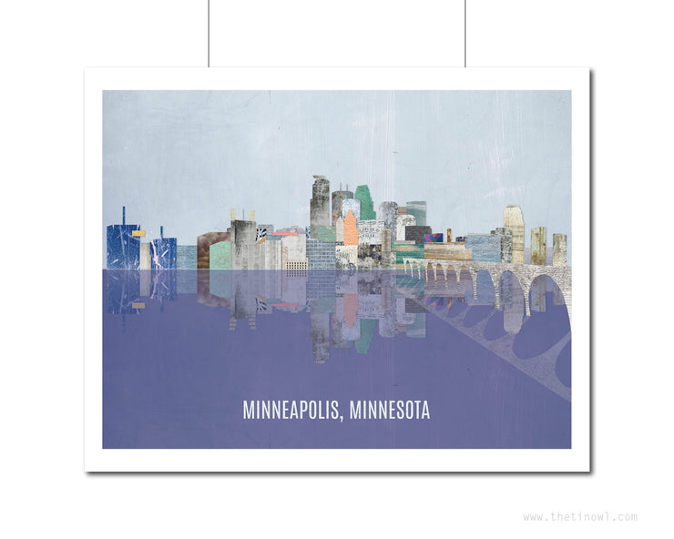 Minneapolis Skyline - Photography Print