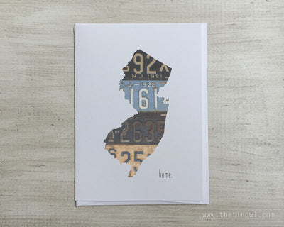 New Jersey Home Greeting Card