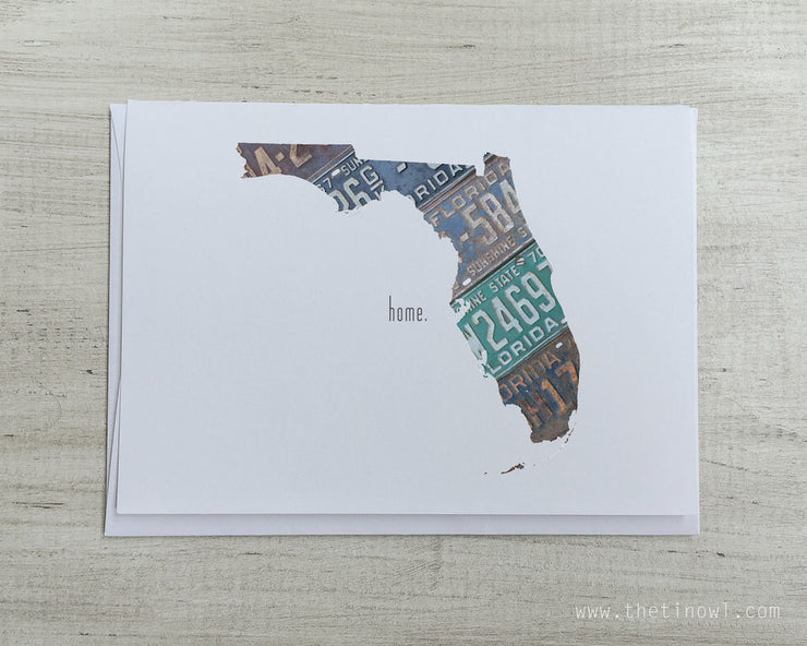 Florida Home Greeting Card