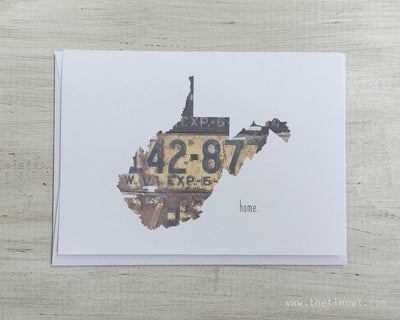 West Virginia Home Greeting Card