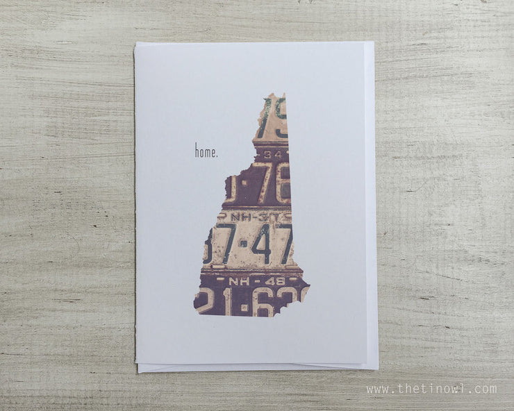 New Hampshire Home Greeting Card
