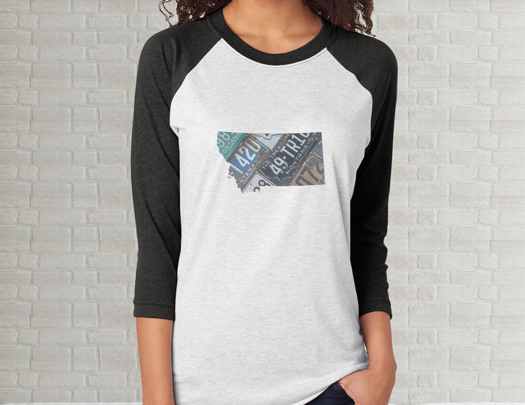 Montana Raglan T-Shirt | Adult Unisex Tee Shirt