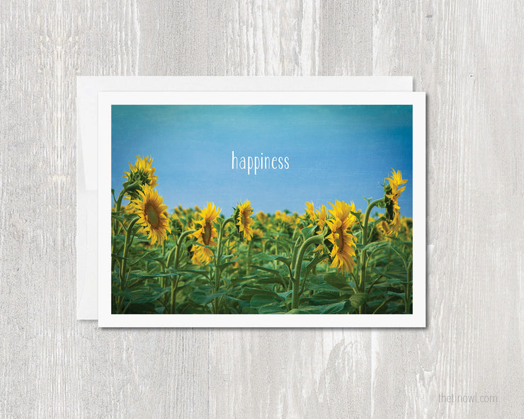 Greeting Card - Happiness