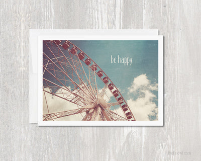Greeting Card Be Happy