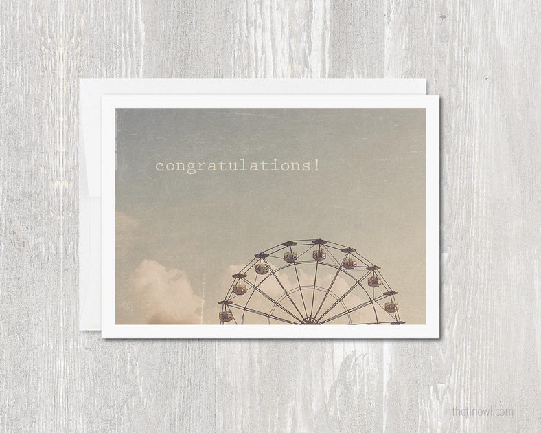 Greeting Card Congratulations – Juniper & Spruce