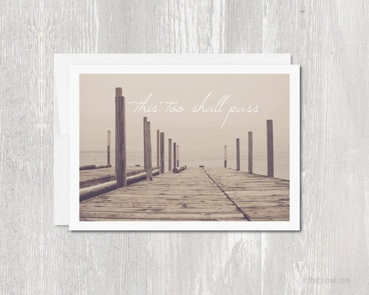 Greeting Card - This Too Shall Pass