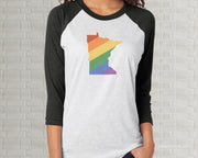 Minnesota Pride Raglan T-Shirt