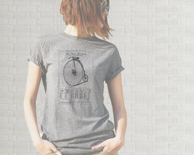 Adult T-Shirt - Vintage Bicycle Ad