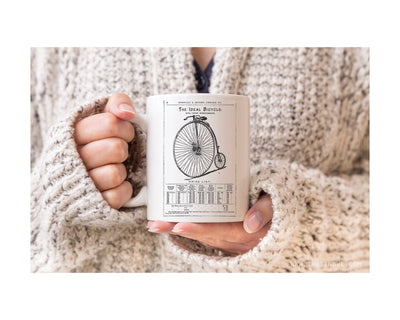 Coffee Mug - Vintage Bicycle Advertisement