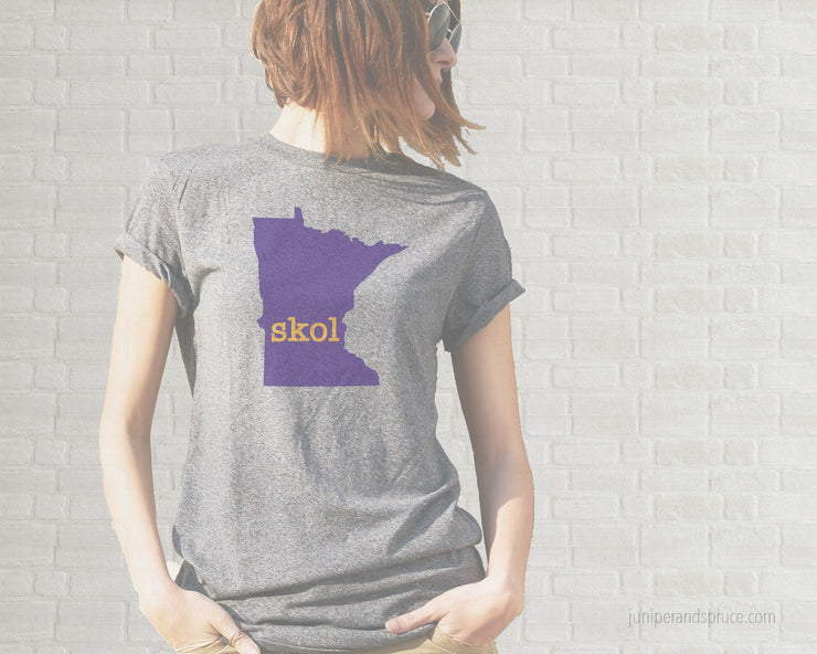 Adult T-Shirt - Minnesota Skol Vikings – Juniper & Spruce